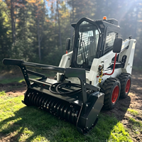 Trinciatrice Forestale Hightop per Skid Steer, Decespugliatore per Minipale da 60 CV, Accessori per Minipale in Vendita