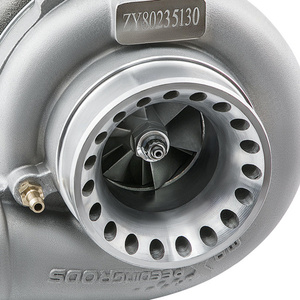 DB Upgrade Turbine Turbo Charger para T3T4 GT35 GT3582 GT30 A/R .70 Cold A/R .63 Motor para modelo de coche Nueva condición - Product Image 3