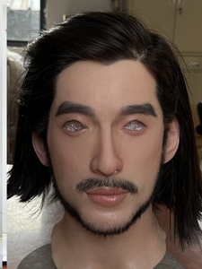 Máscara Facial Realista Personalizada con Foto, Diseño 2026, Máscara <span class=keywords><strong>de</strong></span> Silicona para Disfraz y Grabación <span class=keywords><strong>de</strong></span> Películas - Product Image 2