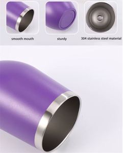 Gobelet isotherme Swig Style avec doublure intérieure en acier inoxydable 304 de qualité supérieure, 12 oz, coffret cadeau pour vin, café, thé, ASM09 - Product Image 2
