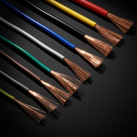Cable Eléctrico HAOHUI BV de Cobre Sólido de 1.5mm, 2.5mm, 4mm, Unipolar, Aislamiento de PVC H07V-U THHN, 450-750V