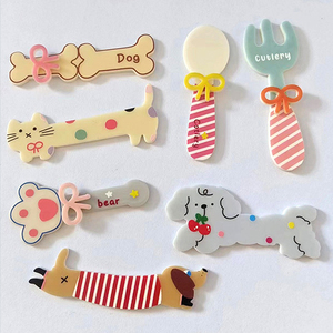 Pin acrilico personalizzato per ragazza <span class=keywords><strong>Anime</strong></span> qualsiasi forma produttore fabbrica a basso prezzo all'ingrosso Clip acrilica su misura accessori per capelli - Product Image 2