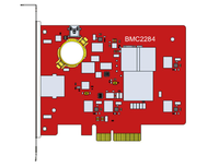 Système de contrôle de découpe laser EtherCAT BOCHU FSCUT4000E avec carte maîtresse BMC228A, contrôleur de mouvement BCS210E et boîtier portable WKB V6