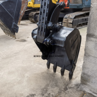 Mini-excavatrice multifonction d'occasion 5,5 tonnes Pc55mr disponible Excavatrices Komatsu Pc55 d'occasion