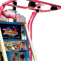 Machine de danse sportive de 55 pouces, à monnayeur, jeu d'arcade de danse pour 2 joueurs, pour parc d'attractions