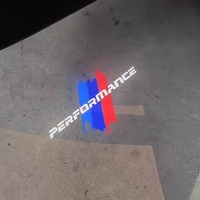 Projecteur de bienvenue LED HD sans décoloration pour portière de voiture BMW M2 M3 M4 M5 Competition, Lampe de courtoisie Plug & Play