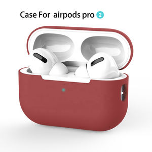 2024 nouvel étui pour Air pods <span class=keywords><strong>Pro</strong></span> 2nd génération étui en silicone souple pour Air pods casque de protection personnalisé - Product Image 1