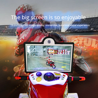 TT Moto Simulation Jeu Machine 3D Interactive Parent Enfant Amusement Moto Jouet Voiture