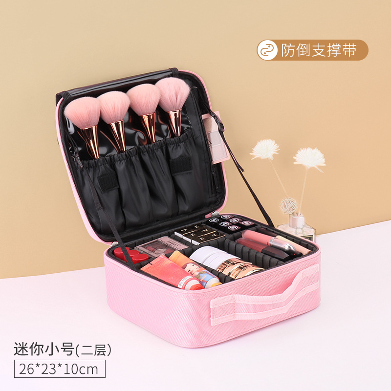 mini tamaño pequeño-rosa-2 capas