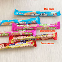 Palitos de Galleta Crujientes Halal Triangulares con Leche Esquina Crujiente Barra de Chocolate Snacks de Cereales