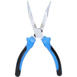 BRILLIANT TOOLS - BT060902 Pince à bec long, courbée, 200mm-PINCE ET COUPE EAN 4042146862803 PINCE À NEZ AIGUILLE - Product Image 3