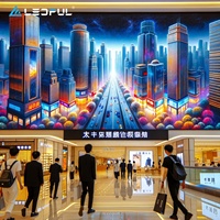 Affichage numérique personnalisé, panneau d'affichage intérieur/extérieur, mur vidéo LED P10, panneau publicitaire extérieur, écran LED pour la publicité