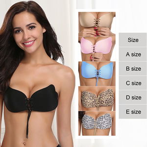 Nuovo Design <span class=keywords><strong>Reggiseno</strong></span> Adesivo in Silicone da Donna Coppa E Alta Qualità Confezione Gratuita 6 Colori Sexy <span class=keywords><strong>Senza</strong></span> Spalline <span class=keywords><strong>Push</strong></span>-<span class=keywords><strong>Up</strong></span> - Product Image 3