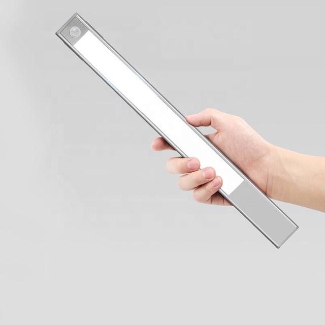 Newest USB Rechargeable Motion Sensor Light Under Cabinet Lighting Wireless Stick-Anywhere Night Safe LED Closet Light