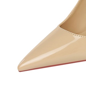 8351 Scarpe con Tacco Alto Stile Europeo e Americano, Design Semplice e Alla Moda, Tacco Sottile, Punta Affusolata - Product Image 5