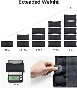 Ttsports tập thể dục tập thể dục có thể điều chỉnh trọng lượng cổ tay và mắt cá chân trọng lượng đào tạo sức mạnh trọng lượng mắt cá chân - Product Image 5