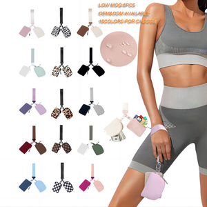 กระเป๋าคล้องข้อมือแบบพกพาสีแฟชั่นขนาดเล็กกระเป๋าใส่ชุดหูฟังลิปสติกเป็นมิตรกับสิ่งแวดล้อม - Product Image 2