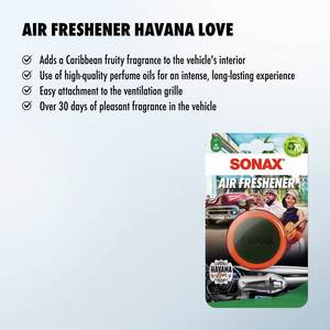 Désodorisant parfumé Havana Love, best-seller, 1 pièce, parfum exotique et tropical, huiles essentielles pour voiture - Product Image 5