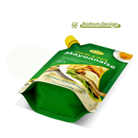 Pochette à fermeture éclair composite transparente givrée avec valve, qualité alimentaire, impression gravure personnalisée pour articles cosmétiques et de beauté