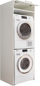Meuble de rangement multifonctionnel moderne en bois pour lave-<span class=keywords><strong>linge</strong></span> et sèche-<span class=keywords><strong>linge</strong></span>, montage facile pour salle de bain et cuisine - Product Image 3