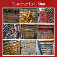 Déshydrateur alimentaire électrique Arikoo à 24 plateaux avec écran tactile, 2100W, haute efficacité, grande capacité pour usage commercial, fruits et légumes