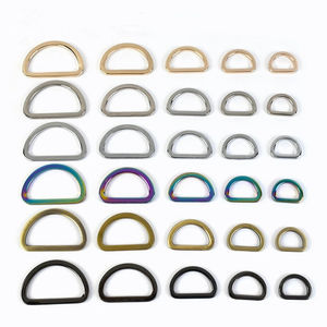 Meetee KY503 16-38Mm Metal Aansluiten <span class=keywords><strong>Ring</strong></span> Voor Lederen Bandjes Handtas Hardware Accessoires Purse Chain <span class=keywords><strong>Flat</strong></span> <span class=keywords><strong>D</strong></span> <span class=keywords><strong>Ring</strong></span> gesp - Product Image 2