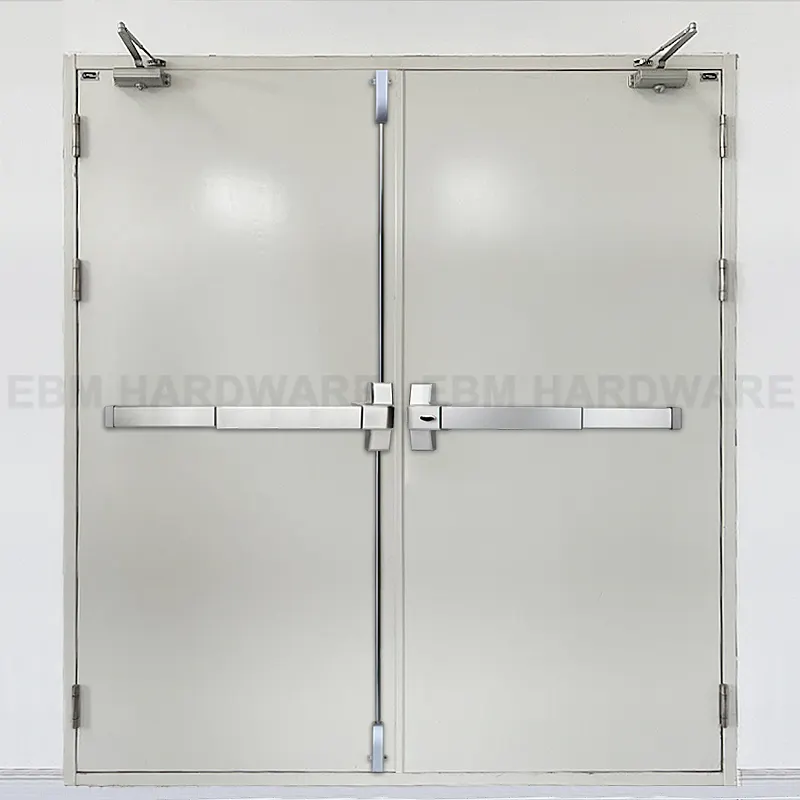 EBM 80cm porte de sortie d'évacuation barre de poussée dispositif de sortie panique barre de poussée d'urgence serrure anti-panique porte coupe-feu barre anti-panique