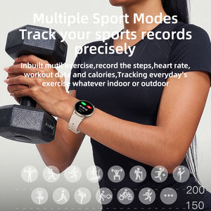 ساعة ذكية SENBONO S53 الجديدة للرجال بشاشة عالية الدقة 360*360، مكالمات بلوتوث، قياس معدل ضربات القلب، تتبع اللياقة البدنية والرياضة، ساعة ذكية للنساء والرجال متوافقة مع أنظمة iOS وأندرويد - Product Image 5