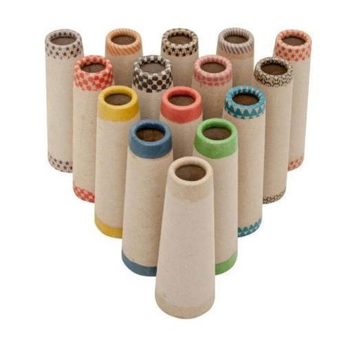 Cônes en papier pour textile, 50 pièces, en tube, textile avec noyau de papier