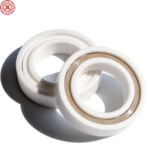 Rodamiento de Bolas de Ranura Profunda de Cerámica de ZrO2 Completo Resistente a Altas Temperaturas, Larga Vida Útil, Plateado 6000 6000CE, para Uso en Restaurantes - Product Image 5