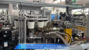 Vente chaude formant la machine de bol de papier jetable entièrement automatique formant la machine de fabrication de bol de <span class=keywords><strong>salade</strong></span> de seau de papier - Product Image 4