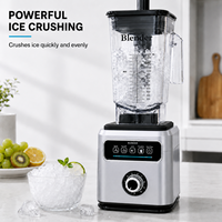 Mixeur Commercial 2,2 L à Commande par Bouton, Multi-Vitesses, pour Smoothies, Jus et Préparation de Boissons – Vente en Gros