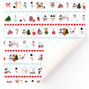 New Design Custom Printed Christmas Gift <b>Wrapping</b> <b>Paper</b> <b>Sheet</b> - Product Image 6