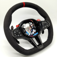 Volante Calefactable Completo para BMW G20 G28 G22 G23 G30 G38 X3 X4 G01 G02 M3 M4 M5 G32 G33, Plug and Play, Repuesto