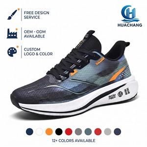 Sneakers Casual <span class=keywords><strong>da</strong></span> Uomo di Alta Qualità, Tomaia in Tessuto Traspirante, Suola Elastica Antiscivolo <span class=keywords><strong>con</strong></span> Piastra in Carbonio Popcorn, <span class=keywords><strong>Scarpe</strong></span> Sportive - Product Image 1
