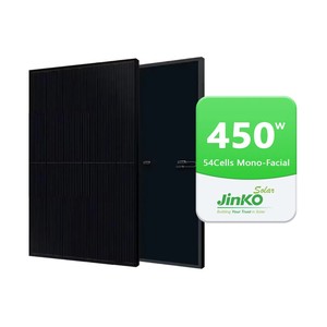 Jinko Tiger Neo 450 Wp N-Type Panel solar 54HL4R-B 435Wp 440Wp 445Wp 450Wp <span class=keywords><strong>455Wp</strong></span> medio corte completo negro jinko panel solar en stock - Product Image 1