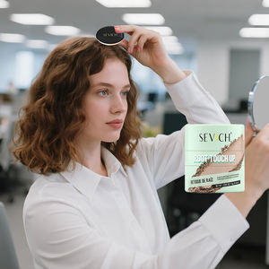 Poudre de retouche des racines des cheveux SEVICH, poudre de contour des cheveux, poudre de retouche des racines instantanée résistante à la transpiration, poudre de cheveux volumineuse - Product Image 4