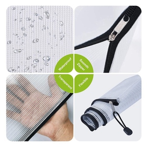 ซองซิปพีวีซี A4 สีสันสดใส กันน้ำ สำหรับใส่เอกสาร แฟ้มสำนักงาน แฟ้มโรงเรียน สำหรับจัดเก็บเอกสาร - Product Image 4