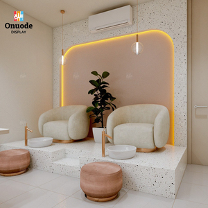 Ensemble design et meubles de <span class=keywords><strong>salon</strong></span> de manucure | Tables et chaises de manucure personnalisées | Installation et décoration complètes de <span class=keywords><strong>salon</strong></span> de beauté - Product Image 2