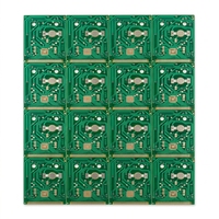 Feinuo Carte de circuit imprimé en cuivre simple face personnalisée 94HB 1,0 mm 25 µm surface OSP pour alarmes, jouets électroniques, télécommandes Hunan