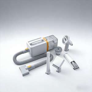 Secador de Pelos para Animais de Estimação Profissional OEM de Fábrica com Escova de Sucção a Vácuo para Cães e Gatos, Baixo Ruído, Kit de Limpeza Elétrica para Animais de Estimação - Product Image 6