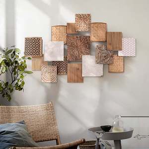 <span class=keywords><strong>Décoration</strong></span> <span class=keywords><strong>murale</strong></span> en métal 3D abstraite de haute qualité, <span class=keywords><strong>décoration</strong></span> en fer, <span class=keywords><strong>décoration</strong></span> artistique naturelle pour la maison, <span class=keywords><strong>salon</strong></span>, chambre à coucher - Product Image 3
