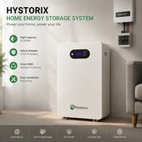 Batterie au lithium Powerwall 51,2 V 10 kWh pour stockage solaire domestique hors réseau, système d'alimentation de secours à cycle profond 6000 cycles