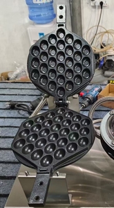 Hongkong Bubble <strong>Waffle</strong> Iron Nonstick <strong>Eggettes</strong> <strong>Waffle</strong> Mold Plate Manual Mini <strong>Waffle</strong> <strong>Maker</strong> for Household Hotel and Outdoor Use - Product Image 4