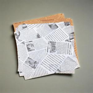 Papel Encerado Impreso Personalizado, Papel Antigrasa de Grado Alimenticio, Papel para Envolver Sándwiches Resistente al Aceite - Product Image 1