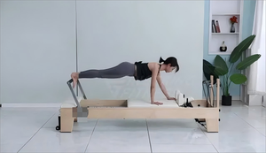Máquina de Pilates Reformer de Madera de Alta Calidad para el Hogar, Reformer de Pilates de Roble, Equipo de Pilates Reformer de Madera de Arce - Product Image 6