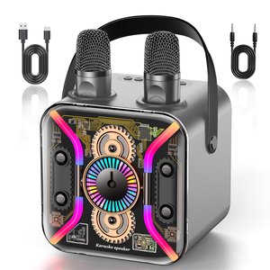 Sdrd Sp-300 Xách Tay Cho 5.0 Ngoài Trời Dj Đảng Karaoke Loa Mic RGB LED Chiếu Sáng Không Dây Sạc Airplay Cho Máy Tính - Product Image 2