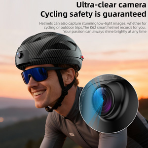 Nouvel arrivage : <span class=keywords><strong>Casque</strong></span> de cyclisme intelligent avec caméra Ultra HD intégrée, dashcam, lumière LED, radio FM et interphone <span class=keywords><strong>mains</strong></span> <span class=keywords><strong>libres</strong></span> - Product Image 2