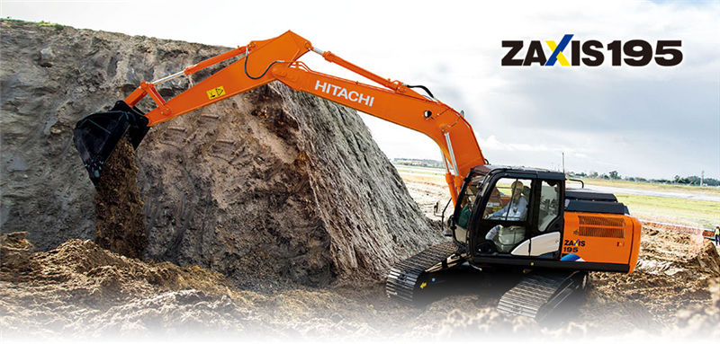 ZX195-5A Hitachi Crawler Excavator - New 25 Ton Mini Excavator