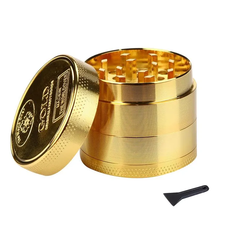Wholesale Best Quality Selling Products Eco-friendly Zinc Alloy Diameter 40mm Mini Herb Grinder